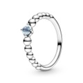 Pandora Aqua Blue Beaded Ring Damen
