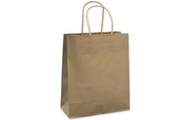Elco, ELCO Geschenktasche 22 x 10 x 27 cm, 25 Stück, Platin