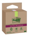 3M Post-it SuperSticky Notes, 47.6mm x 47.6mm, Recycling, assortiert, 622 RSS3COL, (3 x 70 Blatt)