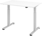 Hammerbacher Sitz-Steh-Arbeitsplatz XMST612 Weiß