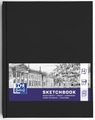 Oxford, Oxford Malbuch Skizzenbuch A4, Schwarz