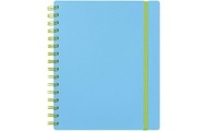 KOLMA Notizbuch PP recycled A5 06.540.20 blau/grün, dotted 7mm 100 Bl.