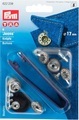 Prym Jeansknopf Sterne, altmessing 17 mm, Karte 6 Stk.