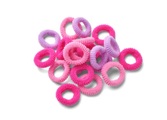 Trisa Frottée Kinder-Haargummis 20mm sortiert 20 Stk.
