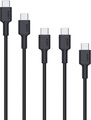 Aukey USB-C-to-C Cable 5 Pack;1x 2m;3x1m;1x0.5m USB Kabel