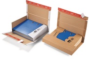 COLOMPAC Versandkarton Ordner A4 2053498 158g, braun, Kleber 20 St&uuml;ck
