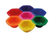 Comair F&auml;rbeschalenset Rainbow 7teilig,