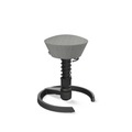 Aeris, AERIS Sitzhocker Swopper 101STBKBKCP2 schwarz/grau, mit Gleiter