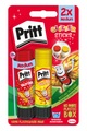 Pritt - Glitter Stick Duo Rot et Gelb - 2 x 20 g