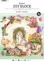 Sizzix, SIZZIX Designblock A4 DCB36 Secretegarden 32 Blatt