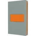 SIGEL Notizbuch Linescape A5 LS200 grau/orange kariert 176 S.