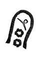 TRISA, Trisa Accessoires Heatless Curls schwarz