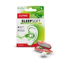ALPINE SleepSoft+ Gehörschutzstöpsel mit Euroloch (1 Paar)