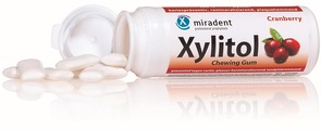 Hager Pharma GmbH miradent Xylitol Chewing Gum Cranberry