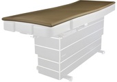 SMOOOTHY Ayurveda Liegenauflage 200 x 70 schokobraun