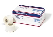 Leukotape classic economy Pflasterband 10mx3.75cm rot (12 Stück)