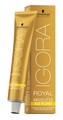 Schwarzkopf Prof. Igora Royal Age Blend 6-460 Dunkelblond Beige Schoko Natur 60ml