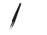Rubis Wimpern Pinzette spitz, schwarz