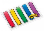 Post-it Haftstreifen 7000038078 5 Block/Pack. Rot, Blau, Gelb, Grün, Lila