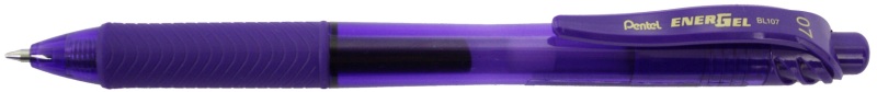 Pentel BL107-V gel pen Retractable gel pen Violet Medium 12 pc(s)