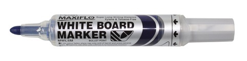 Pentel MWL5MC marker 10 pc(s) Blue Bullet tip