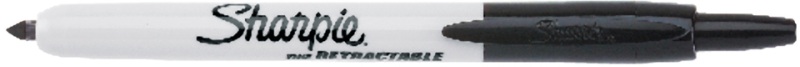 Sharpie Marker RT 1.0 mm Fein, Schwarz