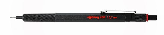 Rotring 1904442 ballpoint pen Black Clip-on retractable ballpoint pen