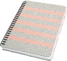 Jolie Notizbuch Sweet Dots A5, Dot, Schwarz