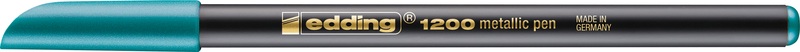 edding, Edding Fasermaler E-1200 4-1200074 Grün (metallic) 1 mm, 3 mm 1 St.