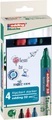 Edding EcoLine 24 Marker 10 Stück(e) Gelb