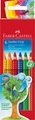 Faber-Castell Buntstifte-Set JUMBO GRIP mit 6 Farben