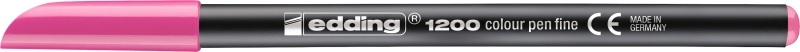 edding Fasermaler 1200 Rosa, Farbe