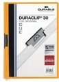 Durable DURACLIP 30 A4 Präsentations-Mappe Orange, Weiß PVC