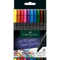 FABER-CASTELL Grip Finepen 0,4mm 151610 10 Farben, Etui