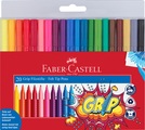 Faber-Castell Filzstifte-Set GRIP COLOUR MARKER mit 20 Farben
