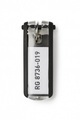 Durable, DURABLE Schlüsselanhänger Verpackungseinheit 36 Stück schwarz