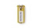 Durable, DURABLE Schlüsselanhänger Verpackungseinheit 6 Stück gelb