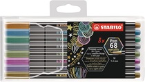 STABILO Filzstifte Pen 68 Metallic 8