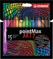 STABILO® Filzstift STABILO® POINTMAX ARTY 15er