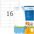 HERMA Etiketten Premium A4 weiss 97x33,8 mm Papier 1600 St.