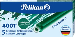 PELIKAN Tintenpatronen GTP/5 300070 grün 5 Stück