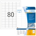 HERMA Ablösbare Etiketten A4 35.6x16.9 mm weiß Movables/ablösbar Papier matt 2000 St.