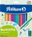 Pelikan Farbstifte D?nn, 24er-Set, Farbe