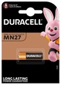 Security Alkaline MN27/LR27A/A27/V27A Spezialbatterie, 12V, 18mAh - 1 Stück