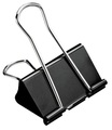 Büroline, Büroline Foldback-Klammer 19mm 112220 schwarz