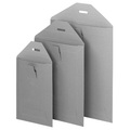 BRIEGER Versandtaschen 295x375mm 54125 grau, 500g 50 Stück