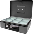 Büroline, BÜROLINE Geldkassette 23x18,5x8cm 168429 grau 6-teilig