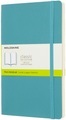 Moleskine Reef Blue Notebook Large Plain Soft