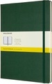 Moleskine Notizbuch, Xlarge, Kariert, Hard Cover, Myrtengrün