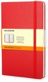 Moleskine classic, Pocket Size, Ruled Notebook, red